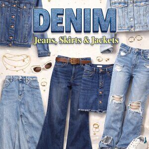 Jeans, jackets, skirts
